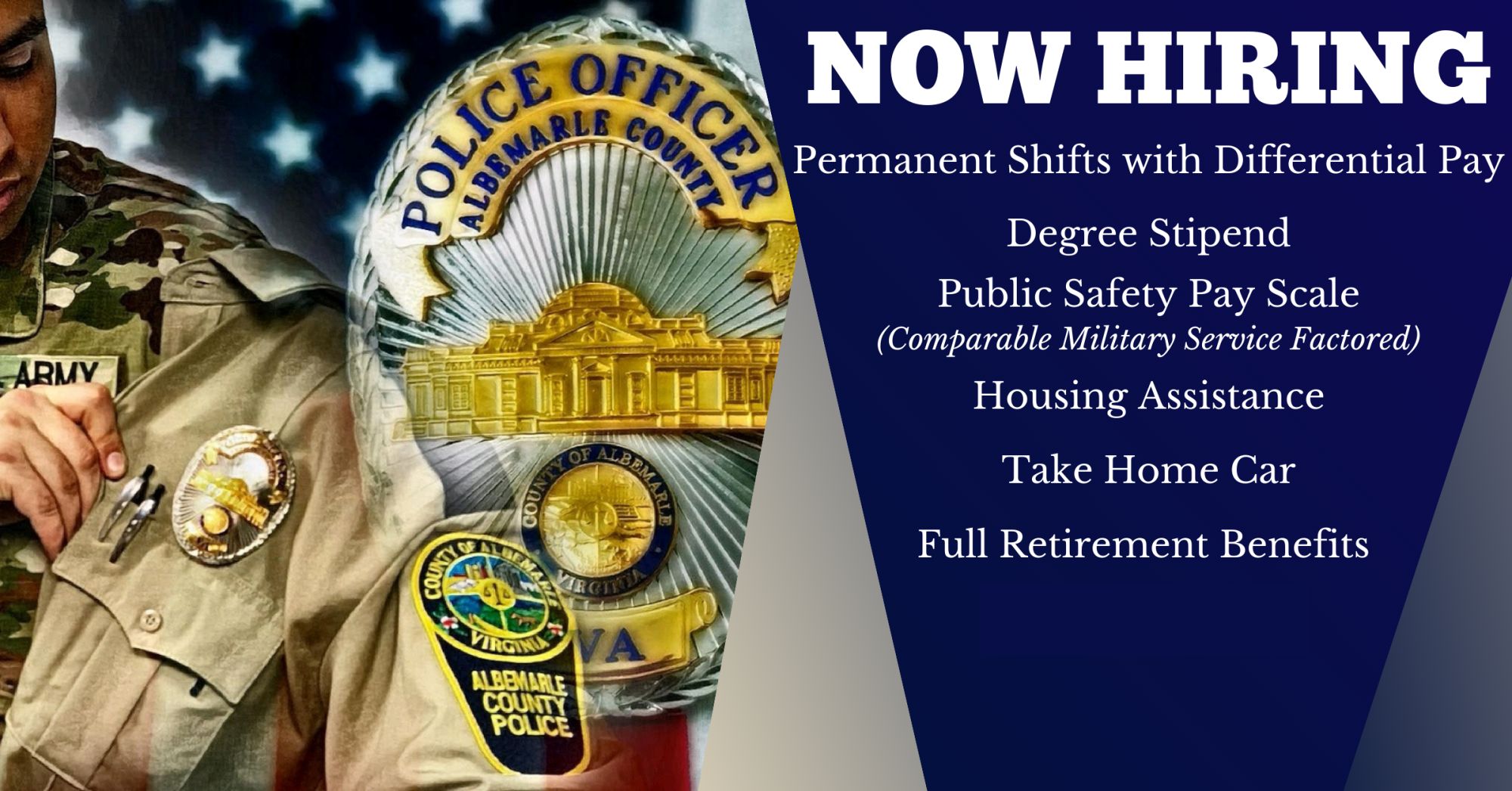 ACPD hiring veterans