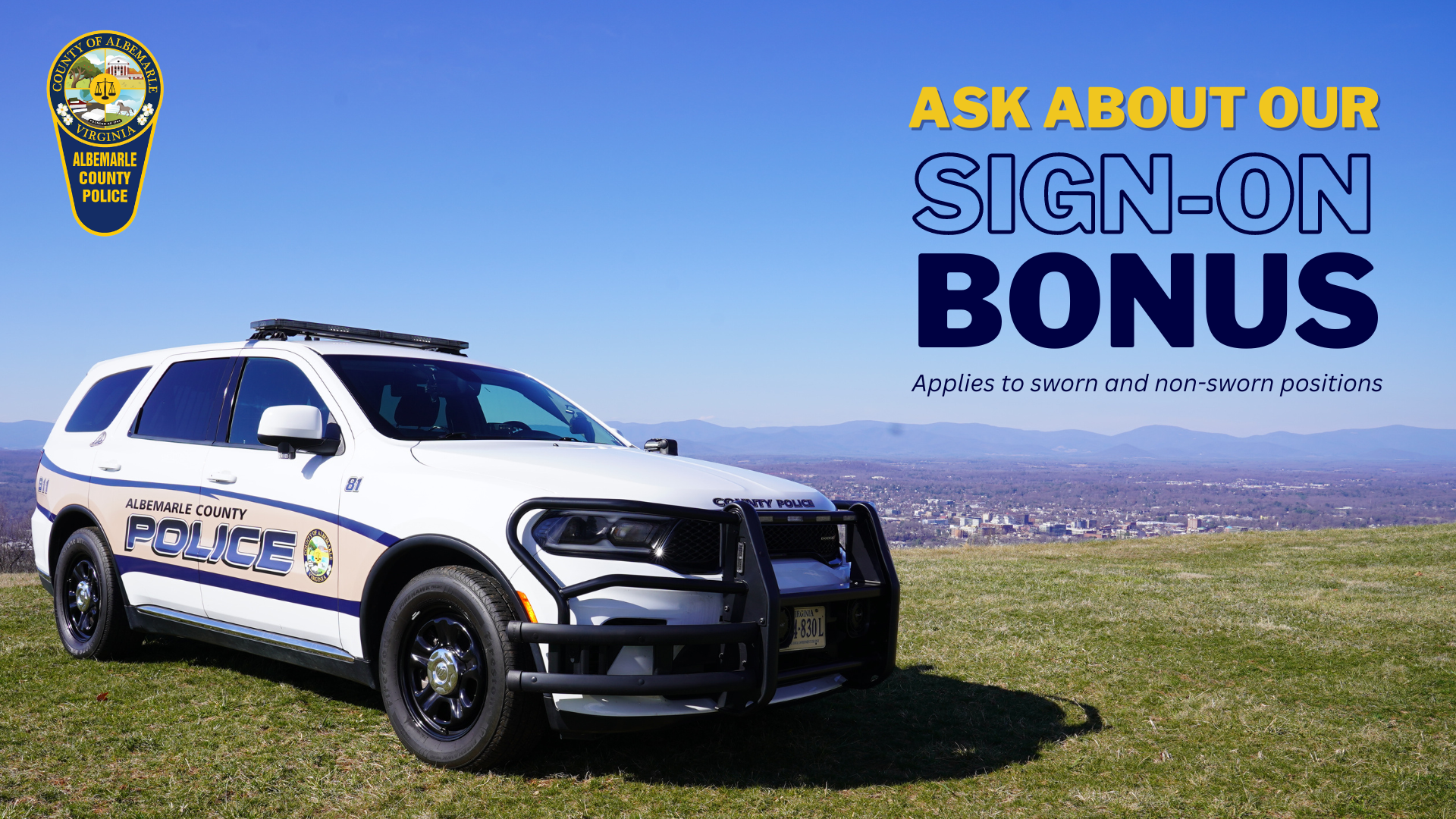 ACPD sign on bonus