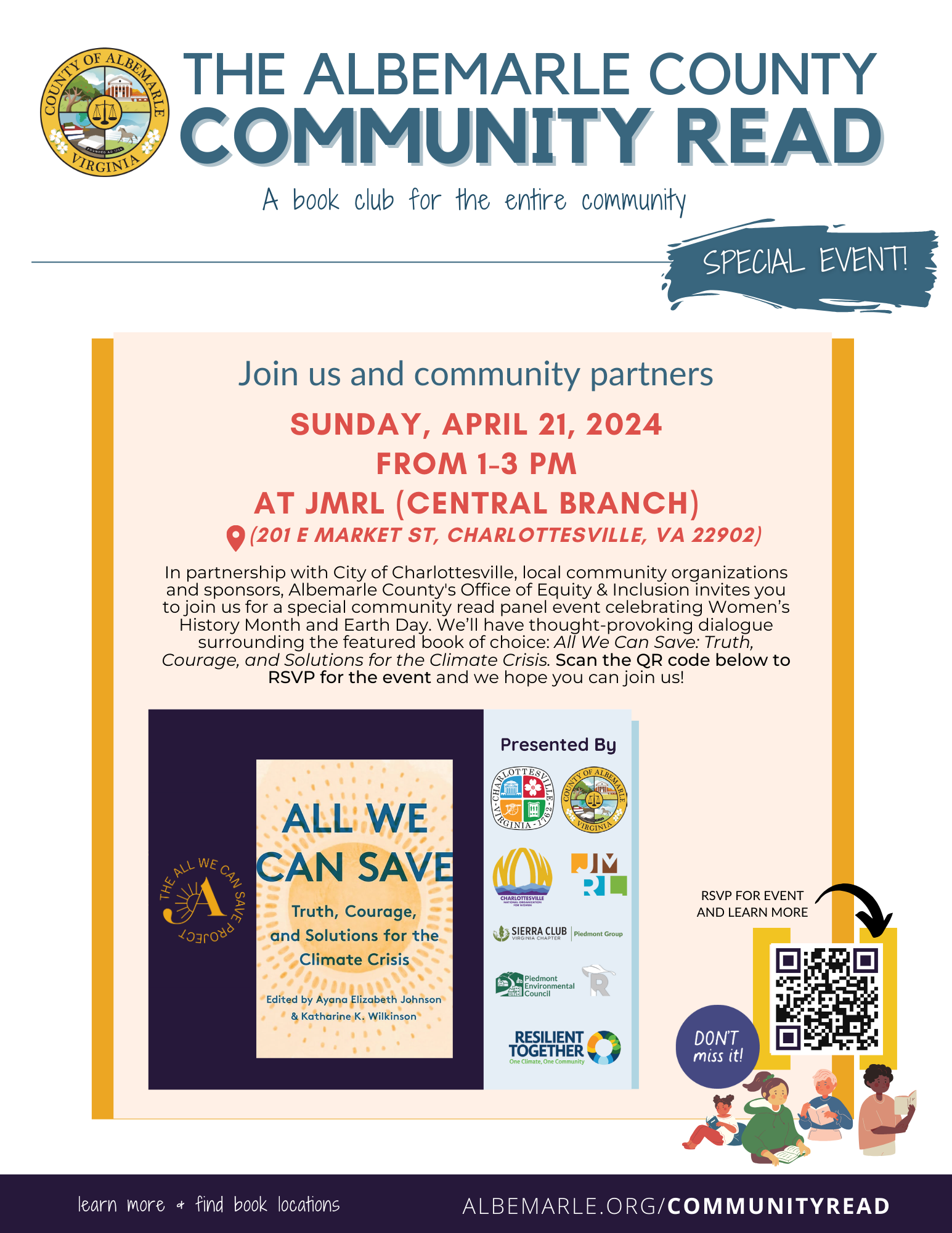 Community Read Spring 2024-Flyer